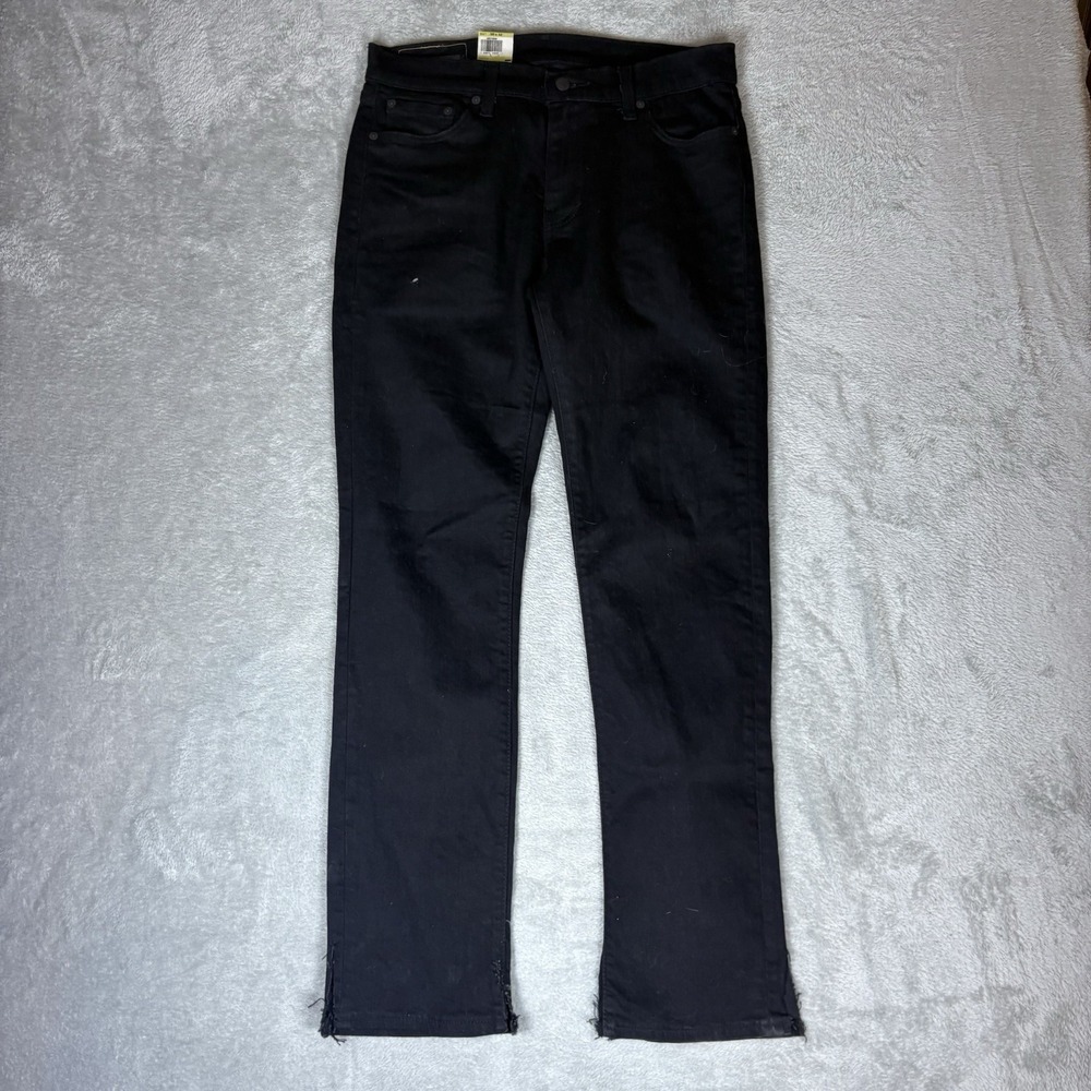 Levi's 511‎ Slim Fit Jeans Stretch Black Men's 30x32 (Fits 32x31) NEW FLAW